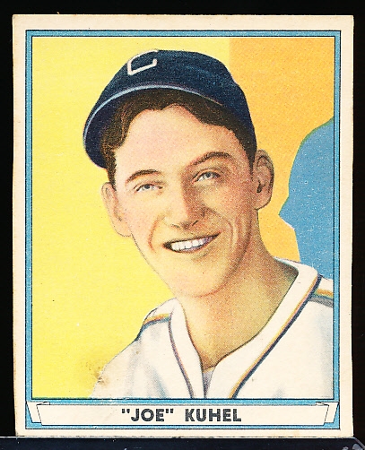 1941 Playball Bb- #31 Joe Kuhel, White Sox