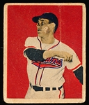 1949 Bowman Bb- #27 Bob Feller, Cleveland- Cream Back