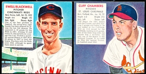 1952 Red Man Tobacco- No Tabs- 2 Diff- March Expirations