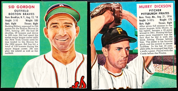 1952 Red Man Tobacco- No Tabs- 2 Diff- March Expirations