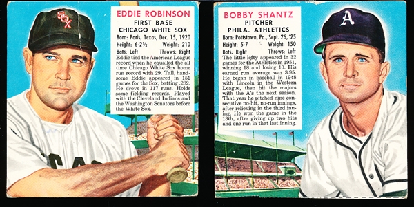 1952 Red Man Tobacco- No Tabs- 2 Diff- March Expirations