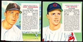 1955 Red Man Tobacco Bb- No Tab- 2 Diff