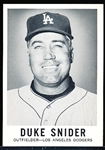 1960 Leaf Baseball- #37 Duke Snider, Dodgers