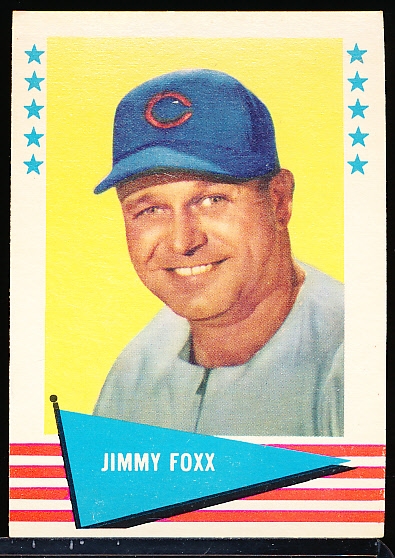 1961 Fleer Baseball Greats- #26 Jimmy Foxx