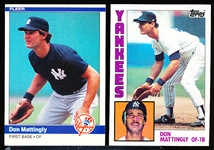 Don Mattingly Rookies- 2 Diff