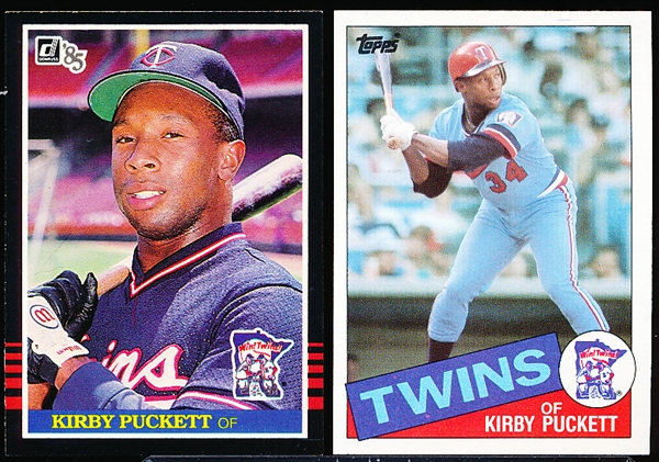 Kirby Puckett Rookies- 2 Diff