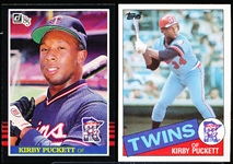 Kirby Puckett Rookies- 2 Diff