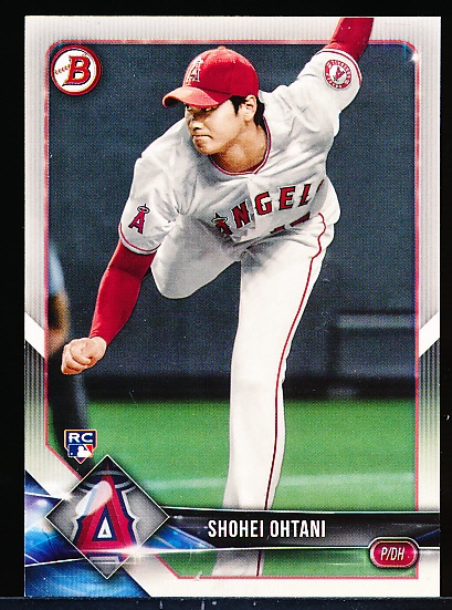 2018 Bowman Bb- #49 Shohei Ohtani, Angels