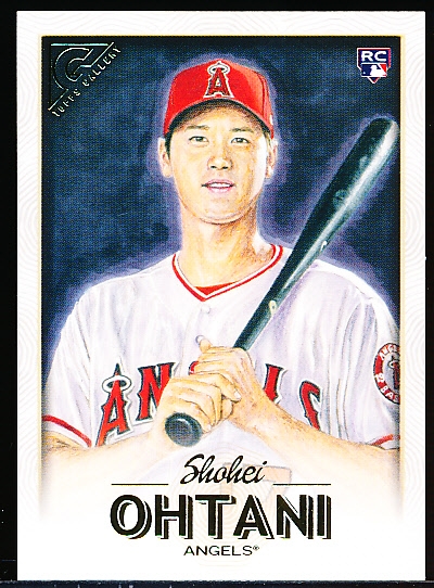 2018 Topps Gallery Bb- #116 Shohei Ohtani, Angels
