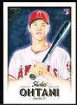 2018 Topps Gallery Bb- #116 Shohei Ohtani, Angels