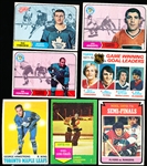 Seven Older Hockey Cards