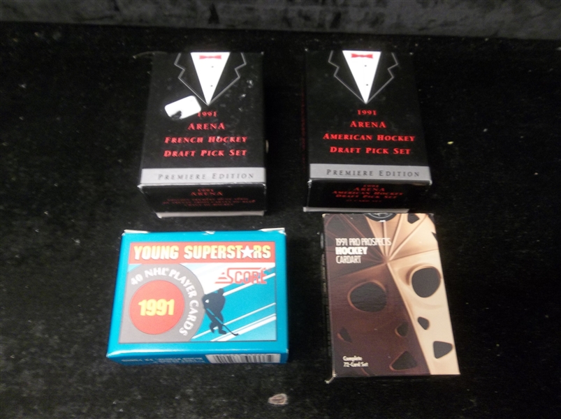 Four Small Hockey Sets