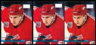 1993-94 Stadium Club Hockey- 1st Day Issue- #217 Keith Primeau- 3 Cards