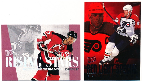 1995-96 Ultra Hockey- 3 Insert Sets