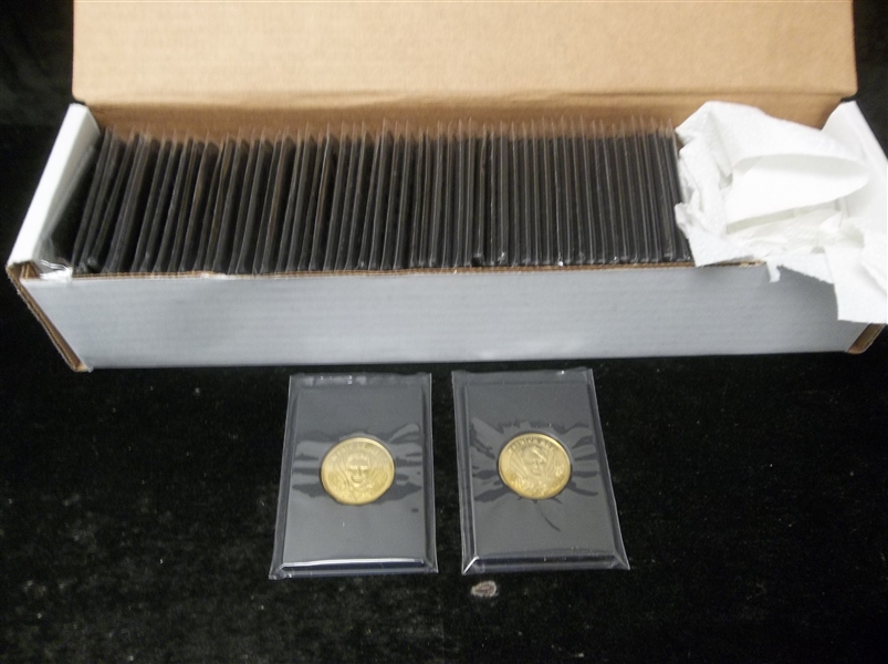 1996-97 Pinnacle Mint Hockey- Brass Coins- 55 Asst