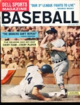 April 1960 Dell Sports Magazine Bsbl.- Nellie Fox IA Cover