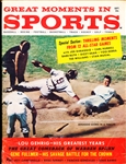 Sept. 1960 Great Moments in Sports Bsbl.- Joe DiMaggio IA Cover