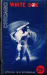 1966 Washington Senators @ Chicago White Sox MLB Scorebook