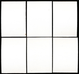 1987 & ’88 Topps Baseball Blank Front Variations- 6 Asst.