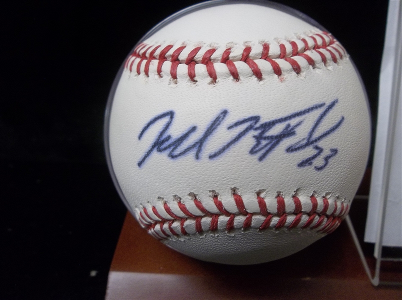 Autographed Michael Brantley Official MLB Baseball