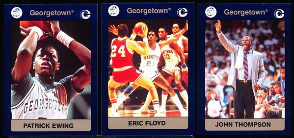 1991 Collegiate Collection “Georgetown” NCAA Basketball Set of 100-