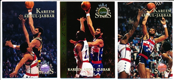 1996 Topps Stars Bskt.- Kareem Abdul-Jabbar- 26 Asst.