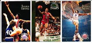 1996 Topps Stars Bskt.- Julius Erving- 29 Asst.