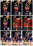 1996 Topps Stars Bskt.- Michael Jordan- 9 Asst.
