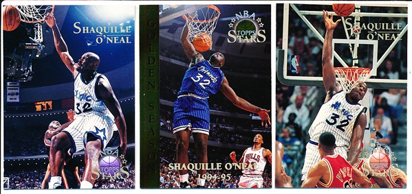 1996 Topps Stars Bskt.- Shaquille O’Neal- 32 Asst.