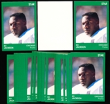 Early 1990’s Star Co. Bo Jackson “Chicago Promo” Cards- 48 Cards