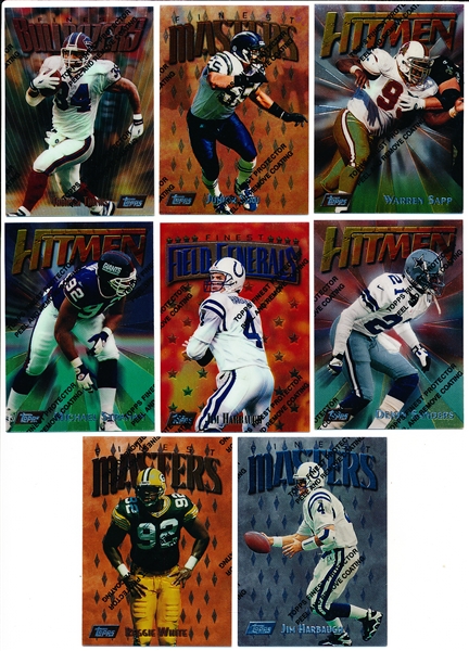 1997 Finest Football- 143 Diff. in Penny Sleeves