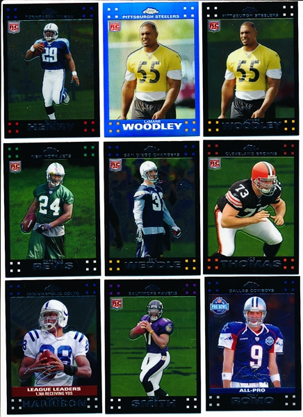 2007 Topps Chrome Football- 183 Asst.