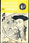 1964-65 Boston Bruins @ Chicago Black Hawks NHL Program