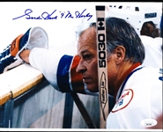 Autographed Gordie Howe WHA All-Star Game Color 8” x 10” Photo- JSA Certified