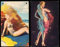 1940’s Mutoscope Non-Sports Pin-Up Cards- 2 Diff.