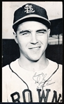 August 6, 1951 Ned Garver St. Louis Browns MLB B/W Postcard