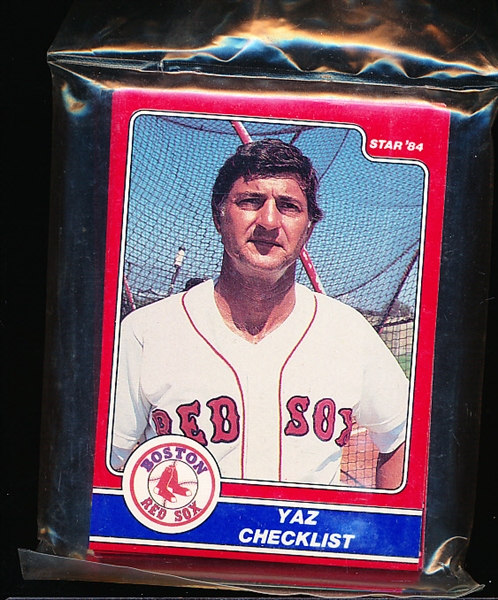 1984 Star Bsbl. “Carl Yastrzemski”- 1 Complete Set of 24 Cards in Original Baggie
