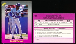 1989 Classic Travel Bsbl. #193 Ken Griffey, Jr. RC- 5 Cards