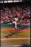 Autographed Dennis “Oil Can” Boyd Game Action Boston Red Sox MLB Color 4” x 6” Photo