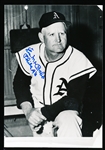 Autographed Les McCrabb Philadelphia A’s B/W 3-½” x 5” Photo