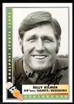 Autographed Billy Kilmer Goalpost Sports Card