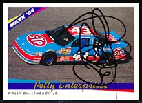 Autographed 1994 Maxx #80 Petty Enterrpises/ W. Dallenbach NASCAR- Signed by Richard Petty
