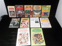 11 Diff. Trivia/Records and Sports Related Softcover Books