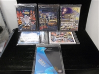 Clean-Up Lot of 6 Asst., 5 Diff. Auto Racing Programs in Original Plastic Holders