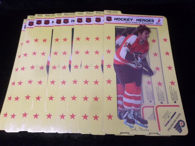 1975 Carton-Craft Corp Bobby Clarke Philadelphia Flyers Stand-Ups