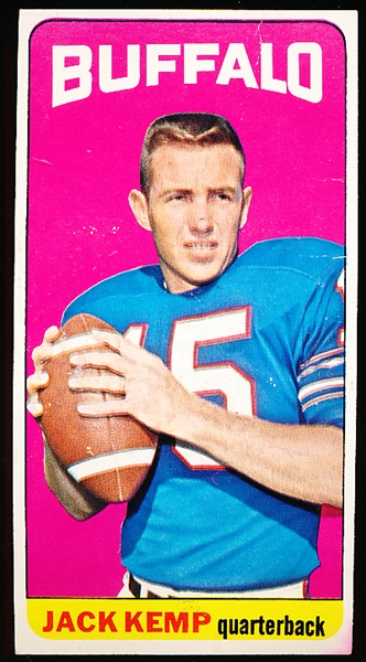 1965 Topps Football- #35 Jack Kemp, Buffalo