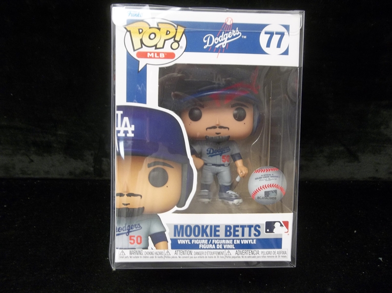 2023 Funko Pop Figures MLB #77 Mookie Betts Away Jersey, Dodgers