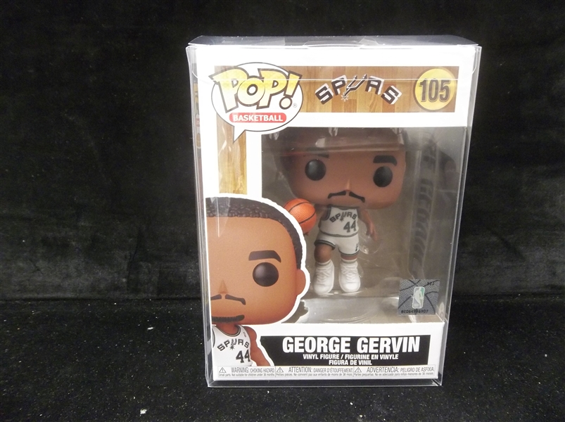 2021 Funko Pop Figures NBA Hardwood Classics #105 George Gervin, Spurs