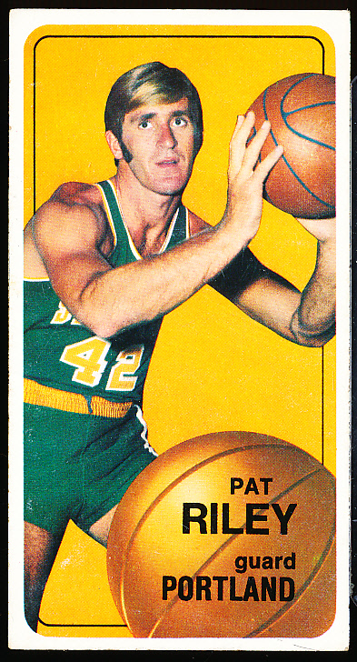 Lot Detail - 1970-71 Topps Bask- #13 Pat Riley, Portland RC