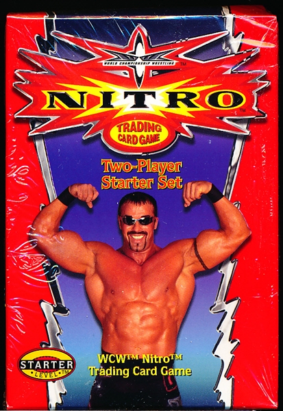 2000 Wizards of the Coast WCW Nitro Wrestling 2 Player Starter Set Decks- 7 Sealed Decks